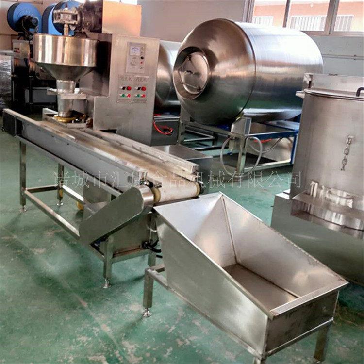 新型摆头加工肉丸机械 实心狮子头丸子成型机 汇康机械研发设备