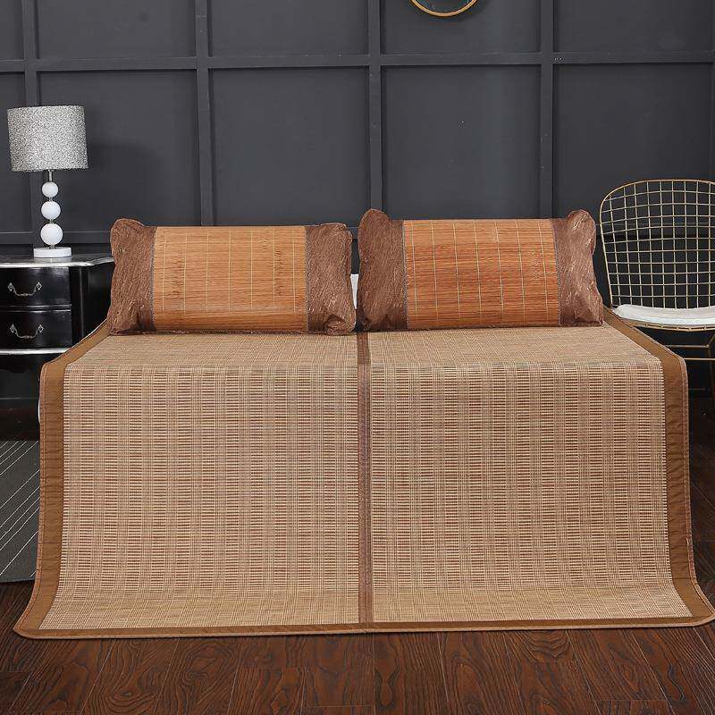 2025新款凉爽亲肤碳化双面席竹席 80*190cm 碳化席