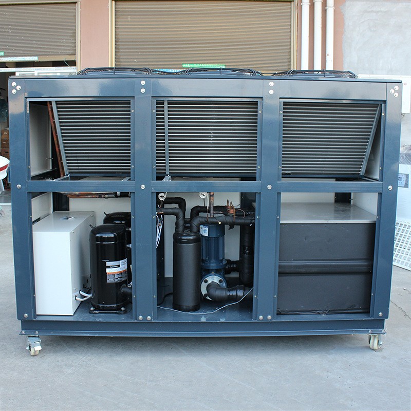 20HP-25P风冷式冷机组冷工却机工业制冷机HLT-20A/低H温冷水冻机