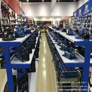五金工具展示架架重型悬臂货架水泵电动多功能自由组合中岛柜