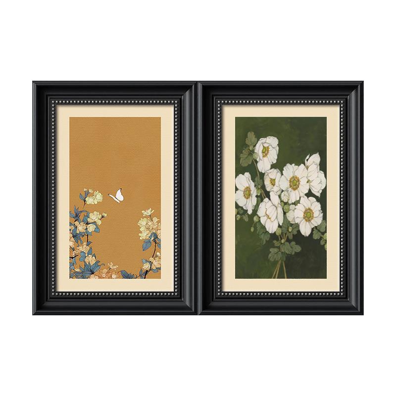 法式中古高级感入户电表箱装饰画开关配电箱餐厅遮挡2024新款挂画