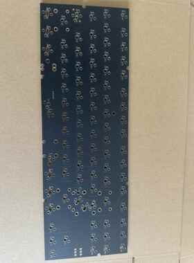 Tony外设Tn80s单键开槽黑芯版沉金单模热插拔pcb