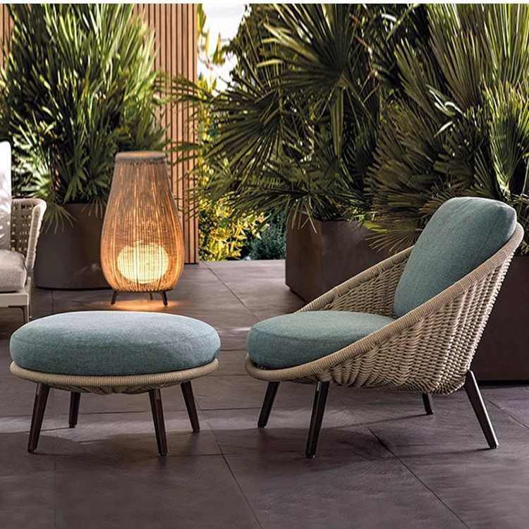 北欧藤编沙发庭院花园异形沙发酒店客厅阳台室外露天休闲藤椅家具,住宅家具,户外沙发,淘宝优惠券,粉丝福利购,淘宝优惠卷