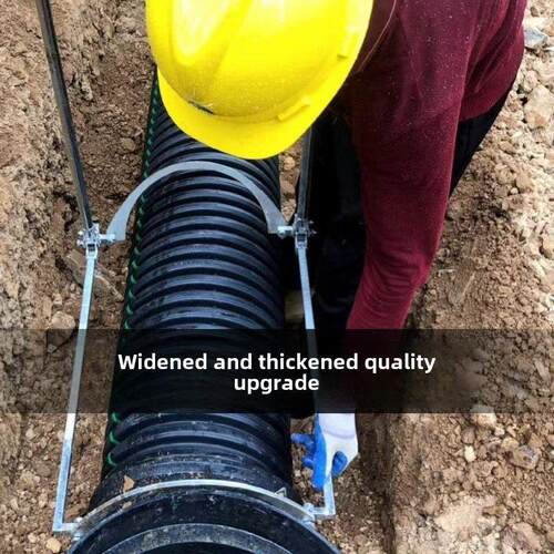 Hdpe双壁波纹管张紧器安装工件连接工具Pe管道安装器张紧器管接头