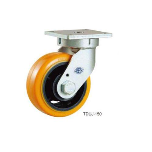 可控制万向定向带刹车Yodono世殿900kg脚轮TDUJ150ST-TL