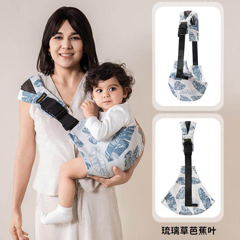 加长加宽跨境新款宝宝背带婴幼儿前抱式便携简易腰凳单肩四季背巾
