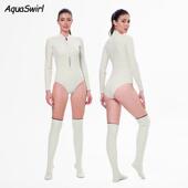 潜水服训练专用防晒显瘦水母服女保暖冲防浪寒女干服 012工厂