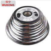 杠铃片电镀手抓杠铃片健身房力量训练专用杠铃片铸铁钢片电镀片