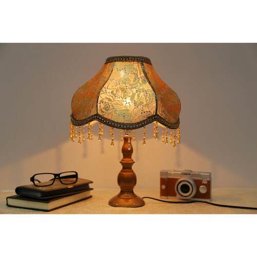 正品欧式尚简创约LED书房客厅卧室床头灯灯 时水晶意装饰节能台调