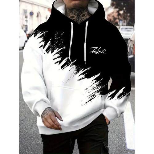 Pearson selection deer definition pattern 3D printing hoodie