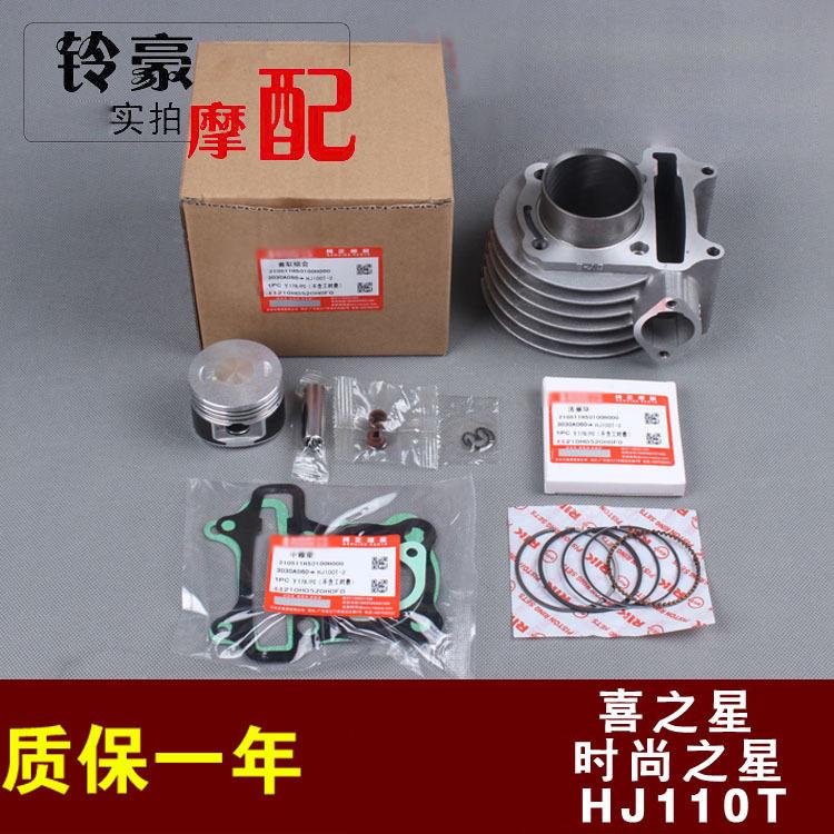踏板摩托车时代之星HJ100T-2-3-7喜之星时尚之星套缸汽缸缸套总成