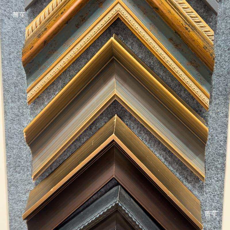 ps发泡画框实木线条镜框北欧现代中式装饰相框欧美式仿古装裱