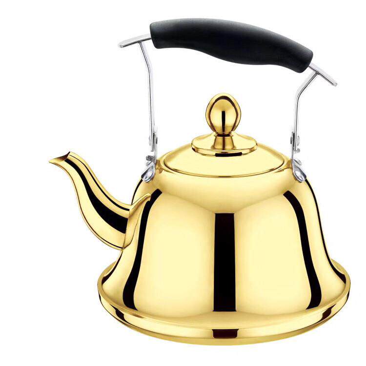 加汤壶火锅店专用不锈钢烧水壶加厚茶壶高档汤壶大容量6L5L4L