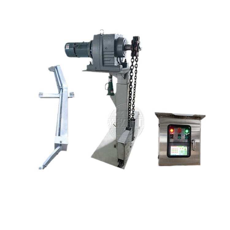 苏牧重工畜牧设备牛场刮粪机养殖场用全自动智能清粪机一拖二刮板