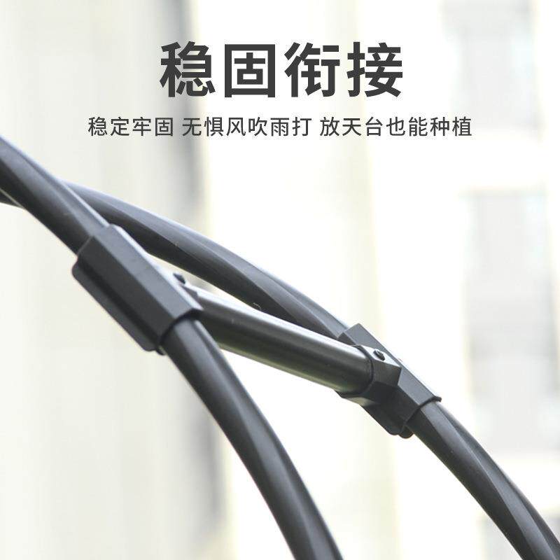 枝晓拱门铁皮花槽庭院爬藤花架花门葡萄架户外月季拱门种植箱跨境