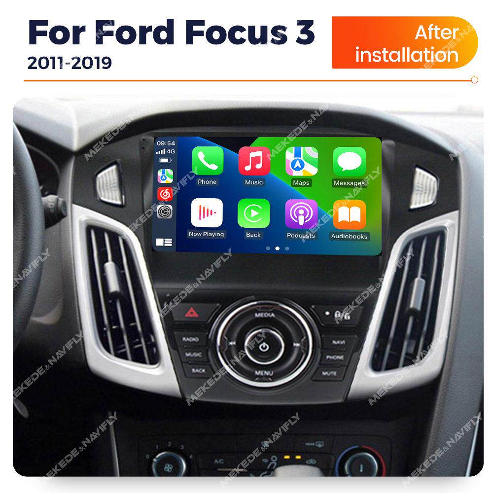 适用Ford福特Focus 3 福克斯2011-2019款安卓大屏中控导航Carplay