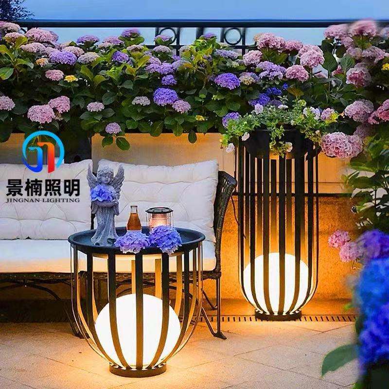 太阳能防水草坪灯别墅花园庭院景观露台花架茶几灯装饰氛围灯现货