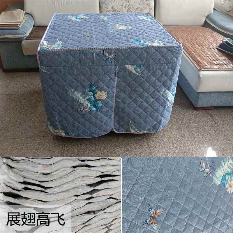 高档学生桌布正方形烤火布四方布罩套电桌炉烤桌罩电炉罩套取暖罩