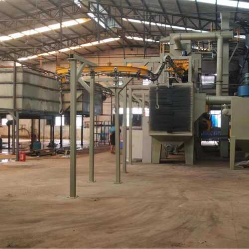 悬挂式抛丸机 铸件清理用喷砂机金属制品处理自动打砂机厂家批发