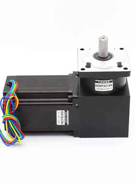 6步进57度变速箱8星XAC0行减速器齿轮直角60111300伺服8电机90立