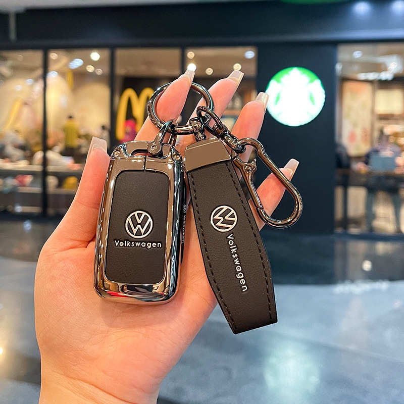 专用大众钥匙套新老款速腾桑塔纳朗逸蔚领途观帕萨特宝来polo车包