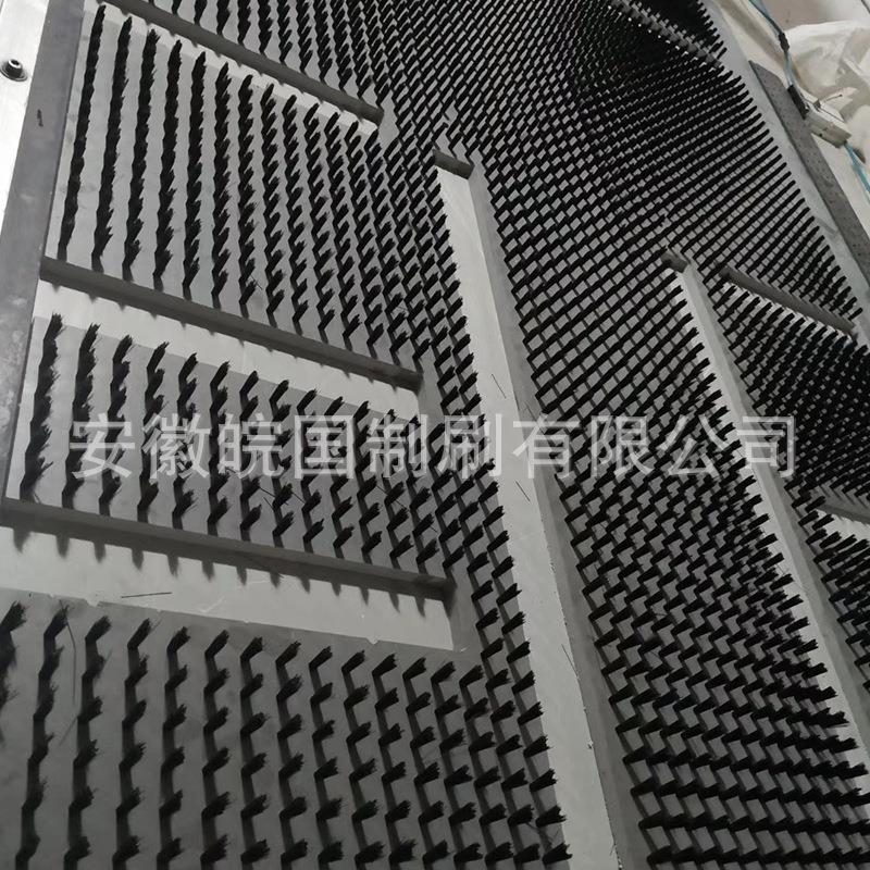 数控冲床减震pvc毛板555数控作冲床工台毛刷板数控冲刷床毛刷