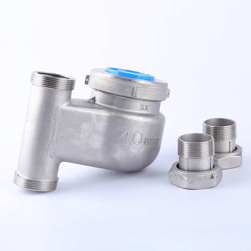 式冷水表不锈钢机械厂家表壳304机械水表不锈钢旋翼家用水表供应