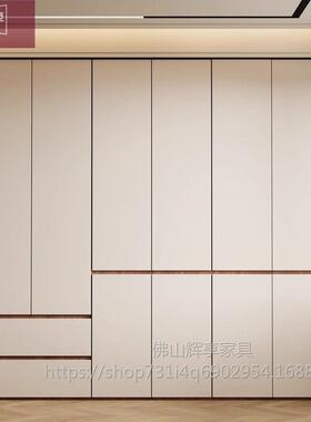 E用NF免拉手实VEM木欧板储衣柜现代简约卧室家简松易衣橱卧室物对