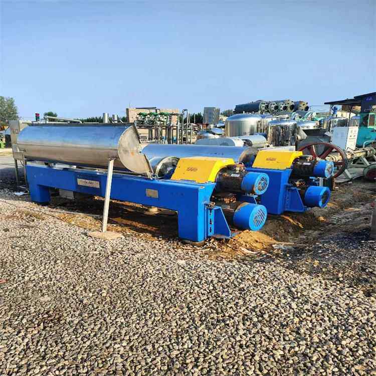 二手卧螺离心机LWS型油水渣三项分离高速全自动连续下卸料