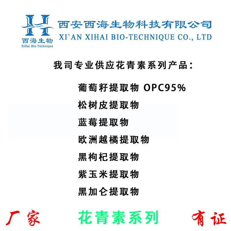 松树皮提取物 原花青素95% 碧萝芷提取物 厂家直供 质量保证 现货