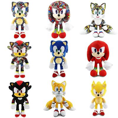 30cm Sonic High Quality Plush Toy Cartoon The Hedgehog Doll