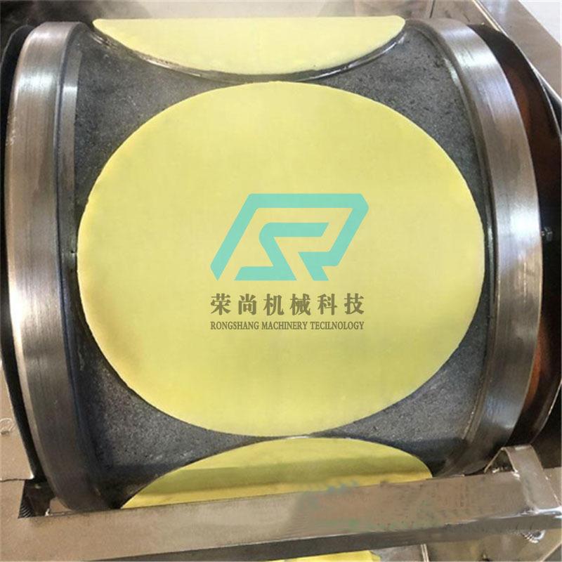 加工制作燃气加热单排烙饼机 自动多功能春卷皮机 多用型蛋皮机