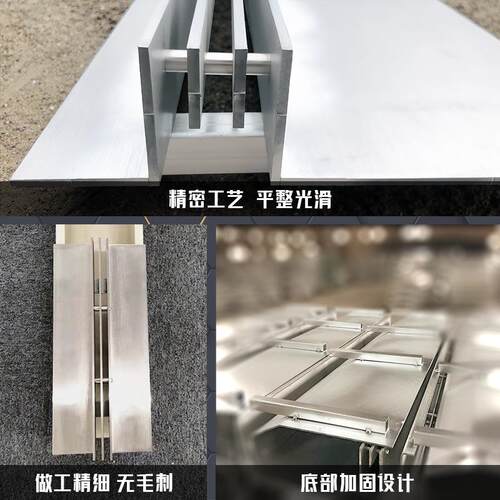 线性排水沟盖板 不锈钢304丨201 配复合树脂U型槽 公园广场街道用