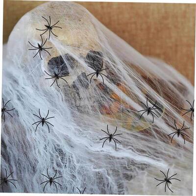 Halloween Skull haunted house secret room courtyard万圣节