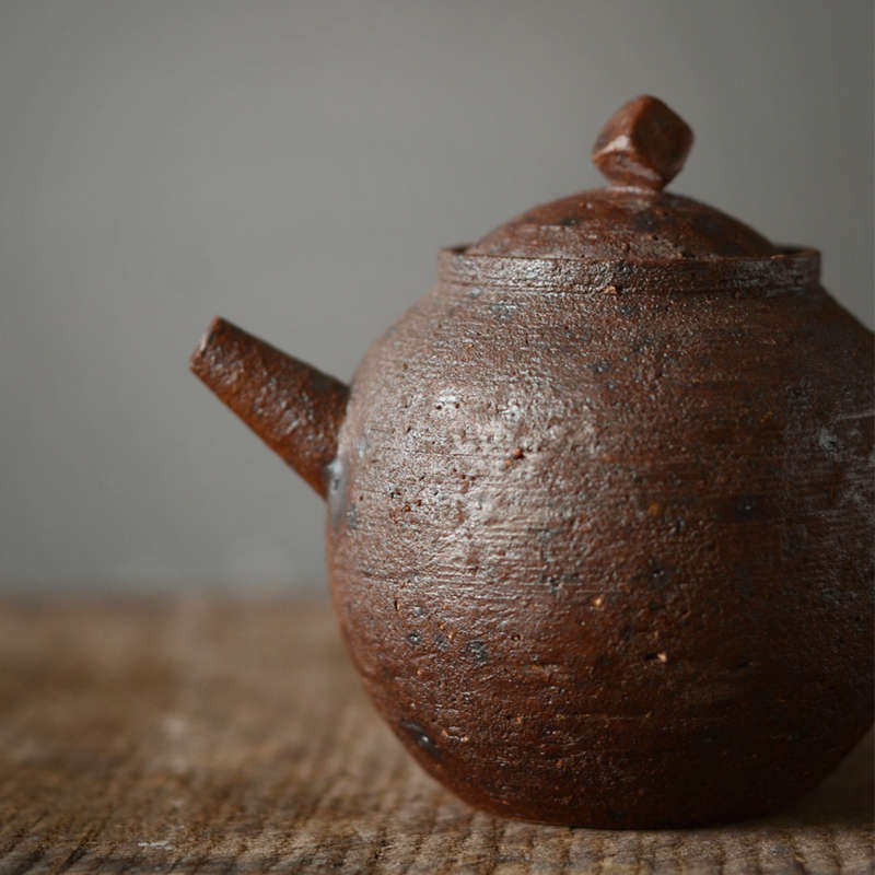 泡茶天然壶台湾纯手工陶瓷古陶柴岩景德镇粗茶壶陶壶烧壶泥把老正