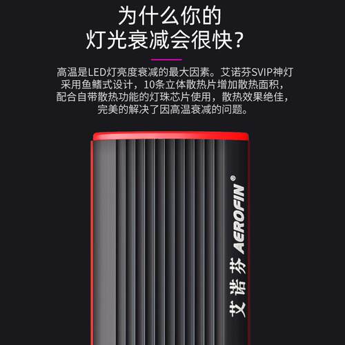 艾诺芬SVIP神灯三基色全彩灯珠大功率亮度可水陆两用水族鱼缸神