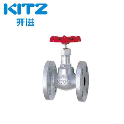 日本KITZ北泽开滋原装球墨铸铁法兰截止阀 10SJBF