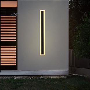 户外壁灯尚简OTF约铁艺L时ED长条灯客厅电视墙楼壁梯走灯廊灯室内