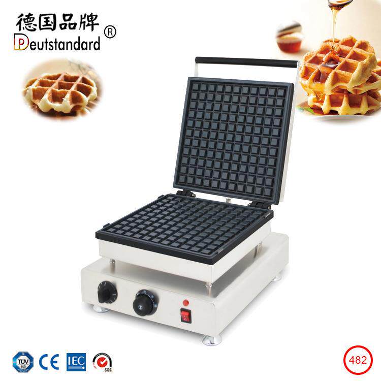 格子饼机/深格单片格子饼机/雪糕皮机/商用格子饼机/华夫饼机