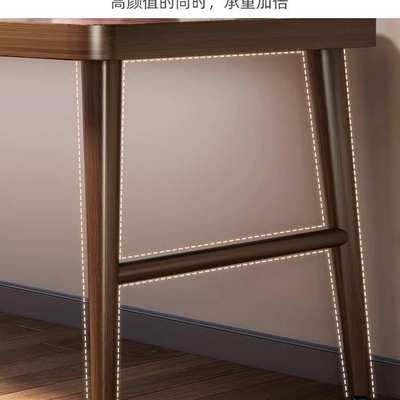 书法桌实木大板泡茶桌毛笔书画书桌案台新中式办公书房简易国学桌