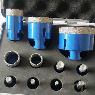 金刚石11pcs钎焊盒m1411开孔 厂家供应套器磨机支用款 角专m14 装