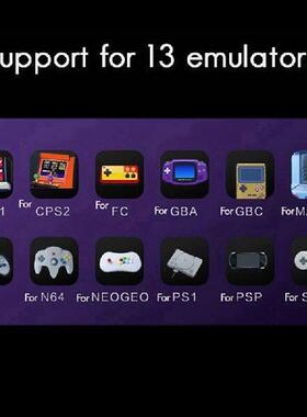E6 Plus Handheld Game Console+2Xcontroller 64G+15000Games 5