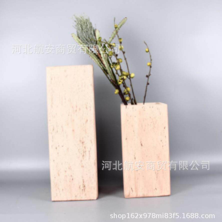 现代简约创意树脂花器花插花瓶样板房售楼处桌面茶几软装饰品摆件