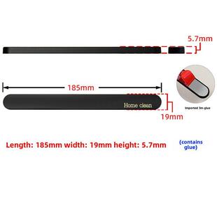 移门隐形门拉手免打孔玻璃移门拉手窗户柜门把手推拉门超薄嵌入式