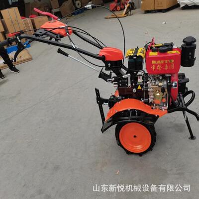 驱小小型微力耕机柴油8马耕田松DCT土两机手推式型旋地机