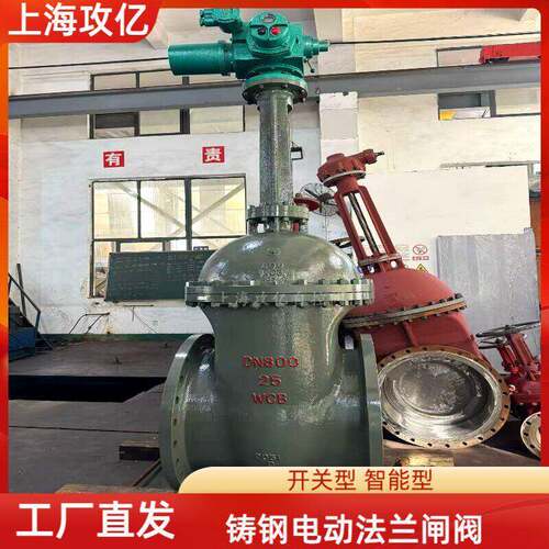 电动闸阀Z941H-16/25C 铸钢不锈钢阀杆 法兰闸阀 防爆智能型DN200