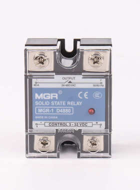 美格尔控制固态继电器 MGR-1 D4880单相直流控交流固态继电器