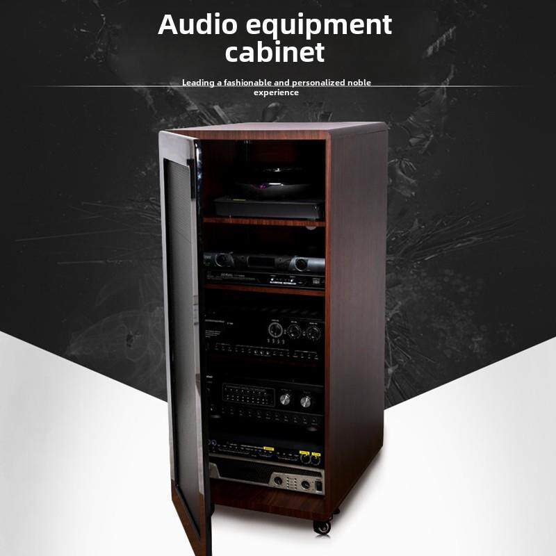 桦崟新型航空底盘放大器设备功率放大器机 柜 影院轮移动功率放大器机 架 Ktv机 柜摆件饰品床笠拉车