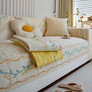 新款直销韩系沙发垫2025年新款高档防滑坐垫子四季通用沙发套罩盖