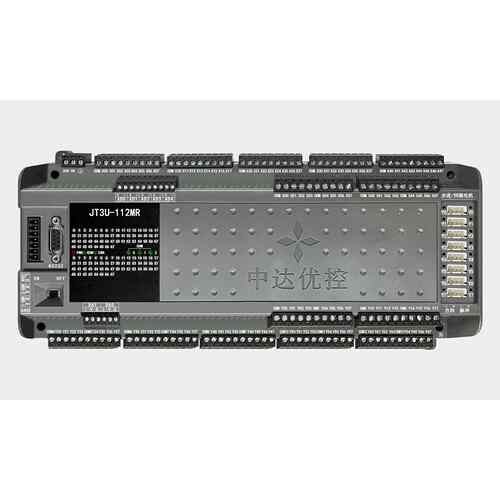 自主研发PLC JT3U-112MRT-16MT-1TK-3AD-2DA 8轴 AD DA 485温度